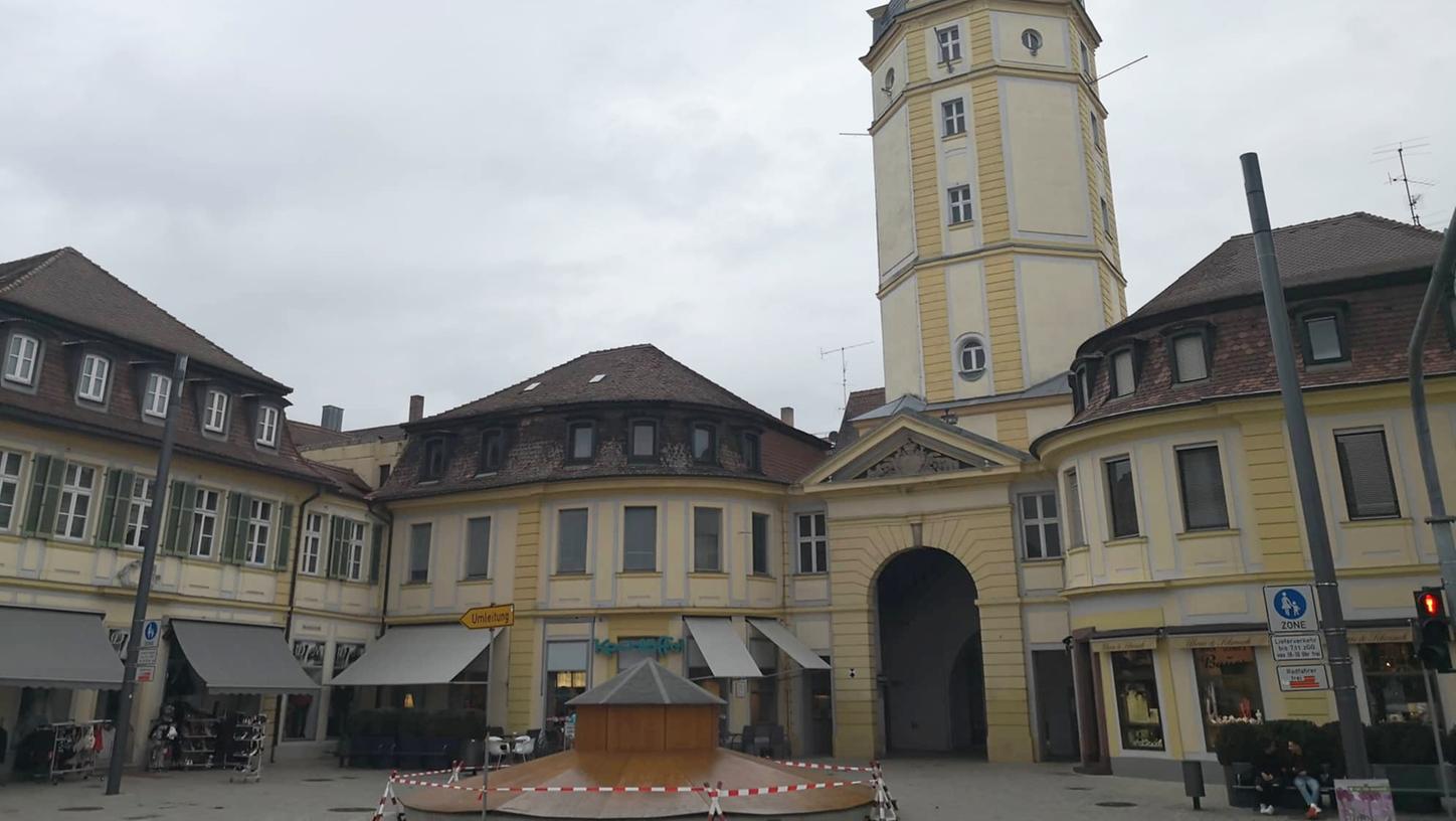 Das Herrieder Tor ist Ansbachs Wahrzeichen am Rande der Altstadt. Am Vorplatz kam es in den letzten Wochen vermehrt zu handgreiflichen Auseinandersetzungen.