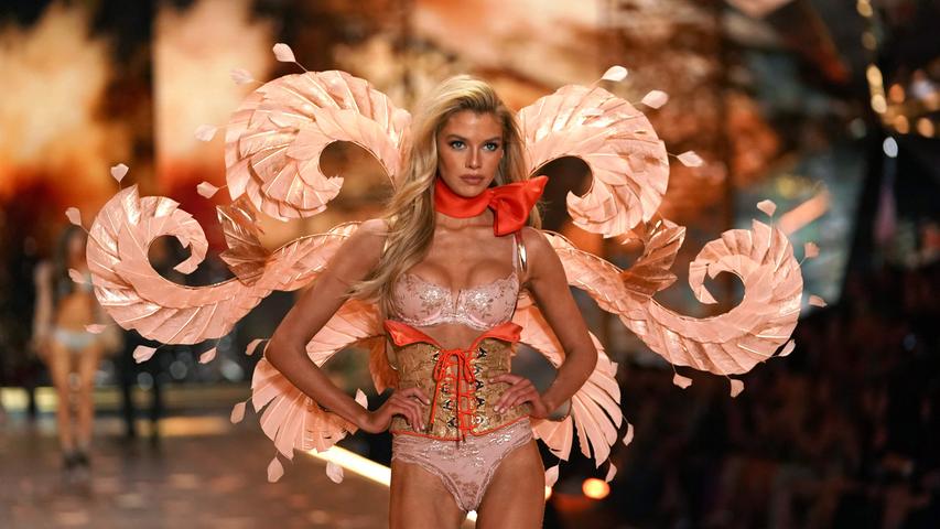 Engel verzaubern New York auf der "Victoria's Secret"-Show 2018
