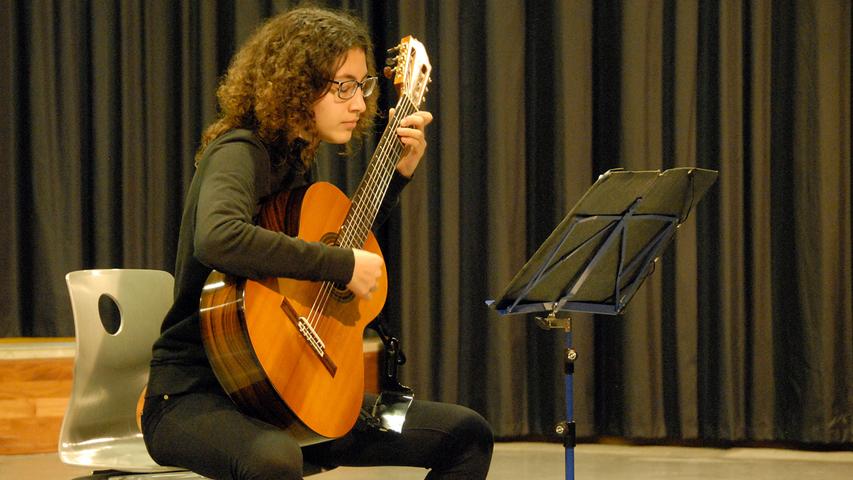 Leticia Serejo Kunz spielte "Aqua e vinho" von Gismonti.