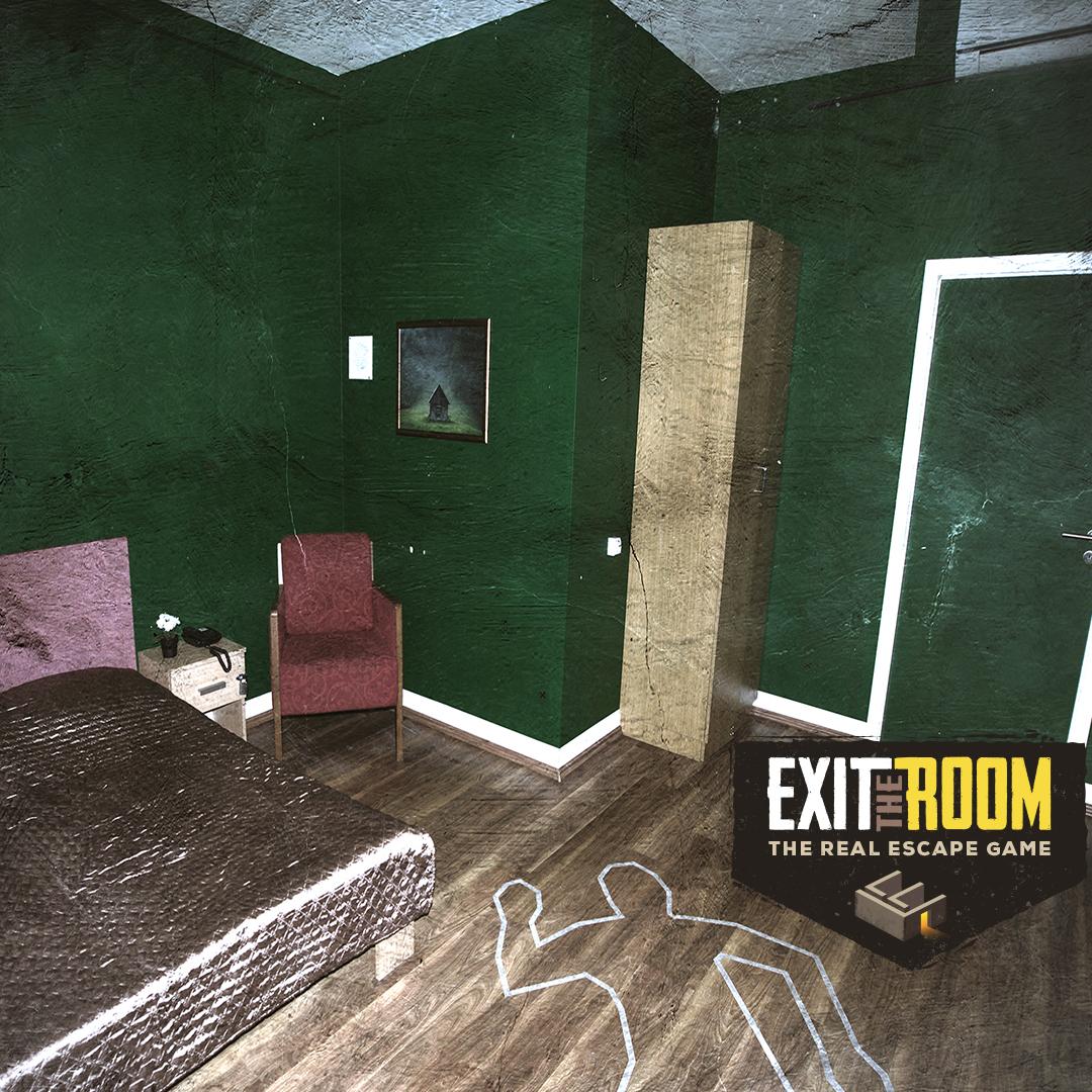 Auch dieser Raum fordert Ihre Spürnasen: Bereits seit Jahren verschwinden Menschen in einer Kleinstadt, nur ihre Leichen werden gefunden. Das Motel Exit und das Zimmer Nummer 9 scheinen dabei eine Rolle zu spielen... Sie müssen dem dunklen Geheimnis auf den Grund gehen - in 60 Minuten. Das Spiel ist für zwei bis sechs Spieler, die mindestens 14 Jahre alt sein sollten. Der mittelschwere Raum kostet zwischen 89,90 und 119,90 Euro, die Spielzeiten variieren je nach Termin. Öffnungszeiten und Details gibt es auf der Homepage.