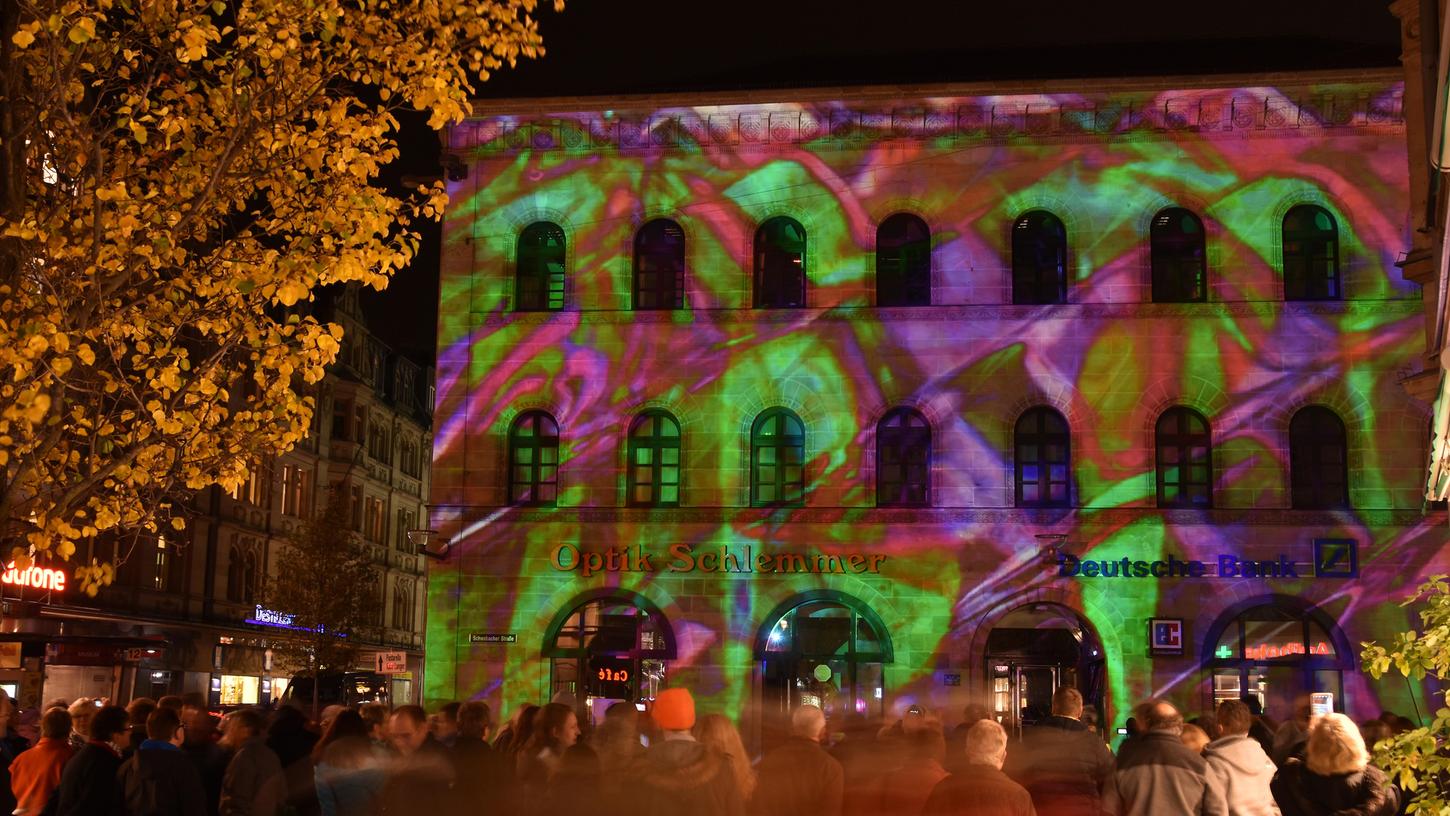 Die Fürther Glanzlichter, hier im Jahr 2019, finden erneut nicht statt.