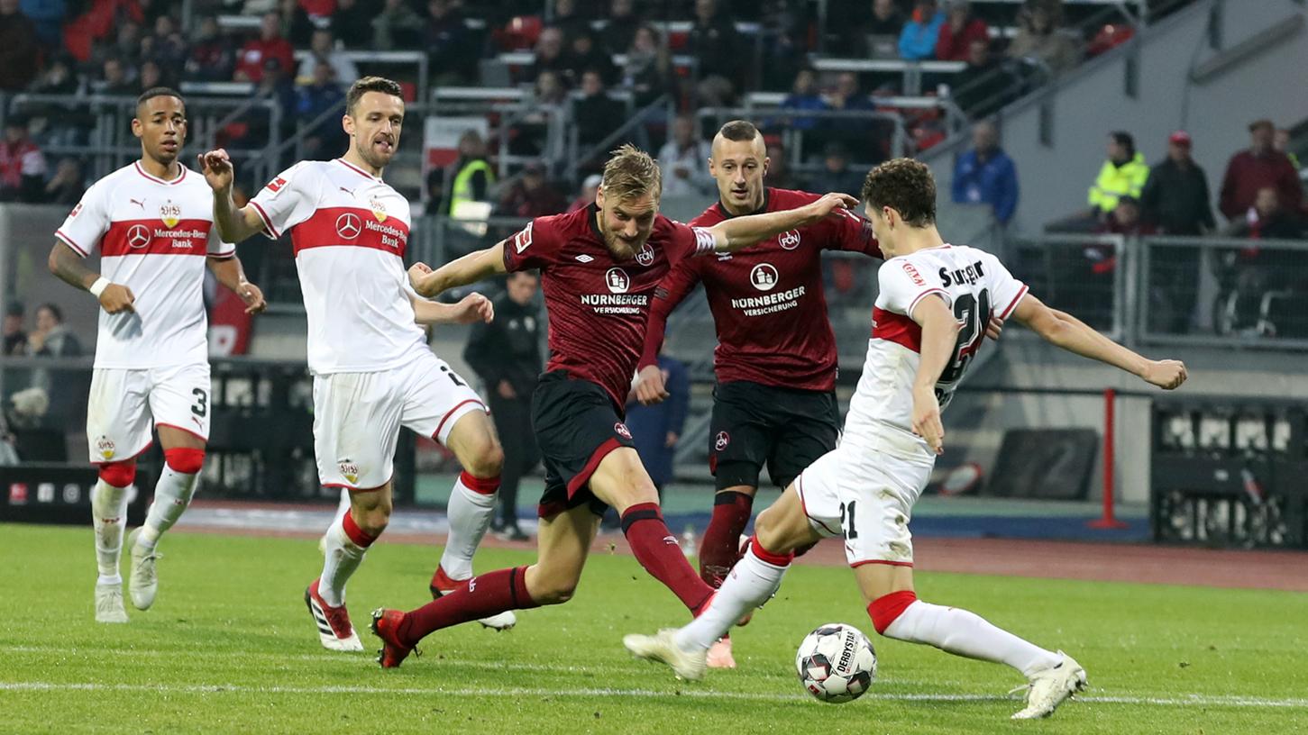 Gegen den VfB Stuttgart verstolperte Hanno Behrens die ein oder andere Offensivaktion.