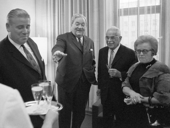 20. November 1968: Kanzler übernahm den Vorsitz