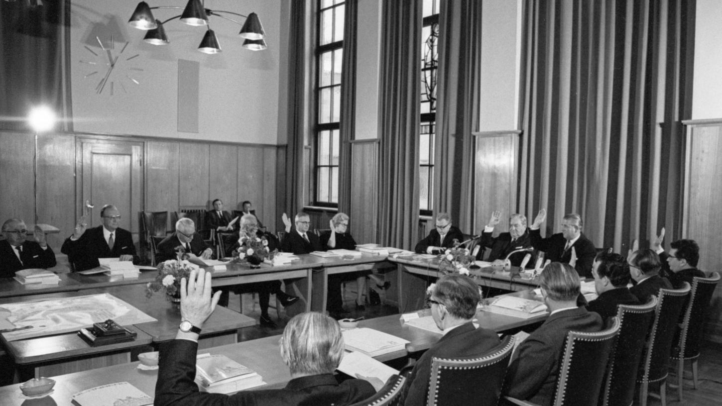 20. November 1968: Kanzler übernahm den Vorsitz