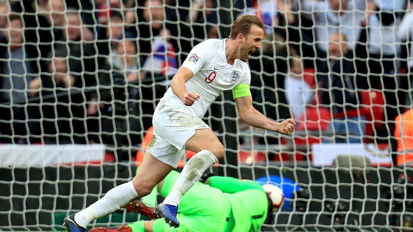 Ab ins Finale: Harry Kane schießt England mit seinem Tor gegen Kroatien in die Endrunde der Nations League-