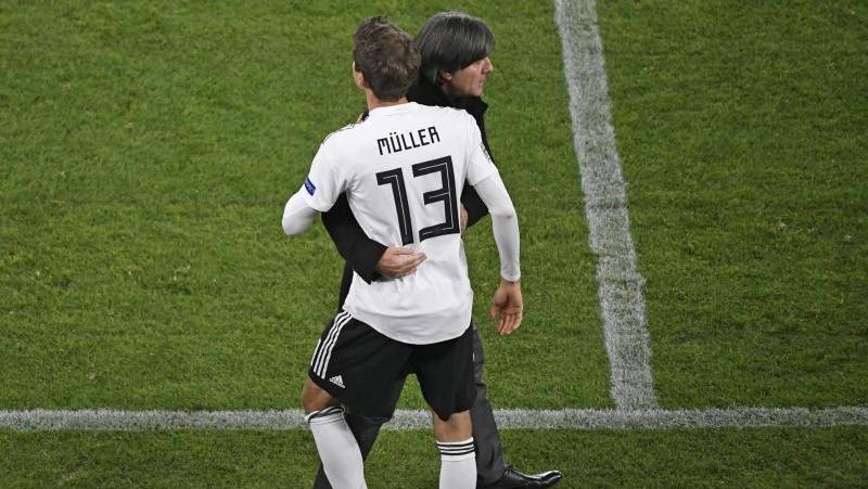 Gemeinsam war einmal: Thomas Müller wird unter Joachim Löw auch weiterhin nicht in der Nationalmannschaft spielen.