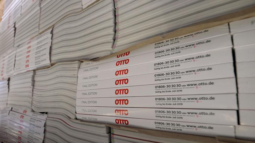 Aus und vorbei: Der letzte Otto-Katalog wird in Nürnberg gedruckt
