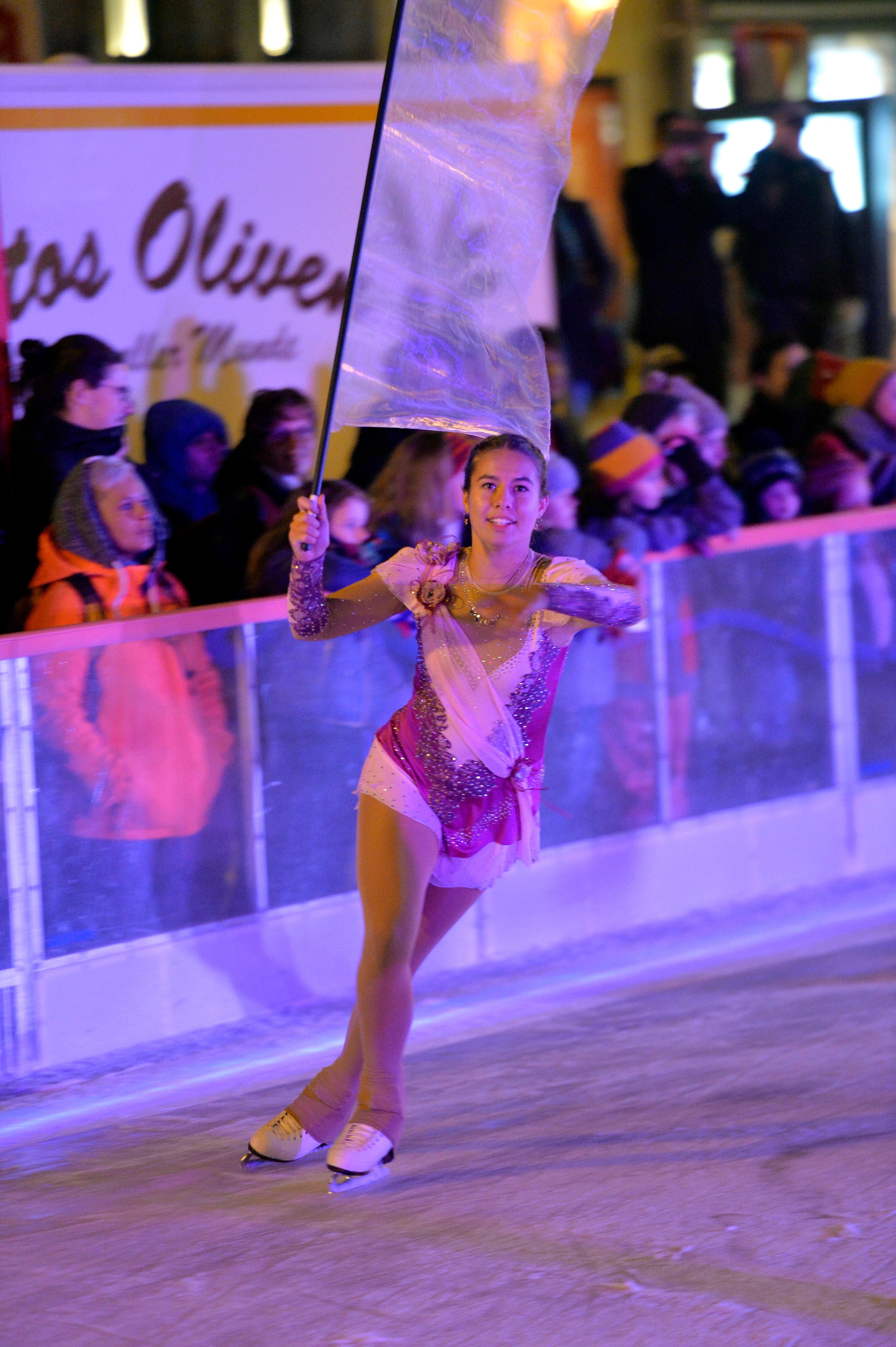 Eröffnung von Erlangen on Ice am Marktplatz