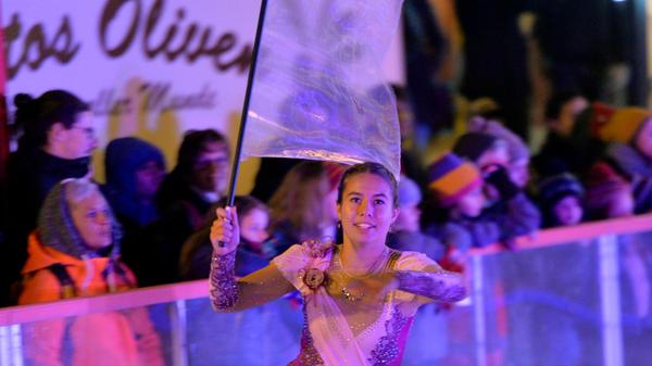 Eröffnung von Erlangen on Ice am Marktplatz