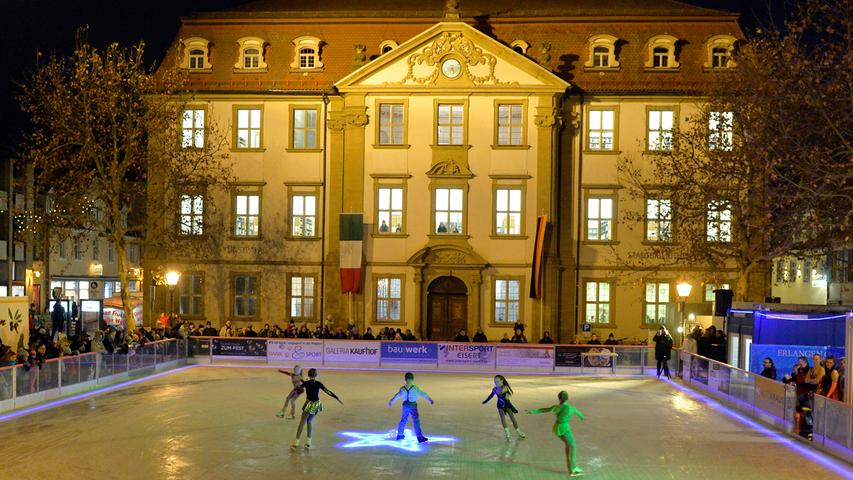 Erlangen on Ice: Eislaufbahn offiziell eröffnet