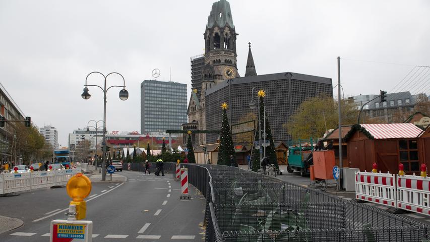 Zwei Jahre nach Anschlag: Breitscheidplatz wird zur Festung