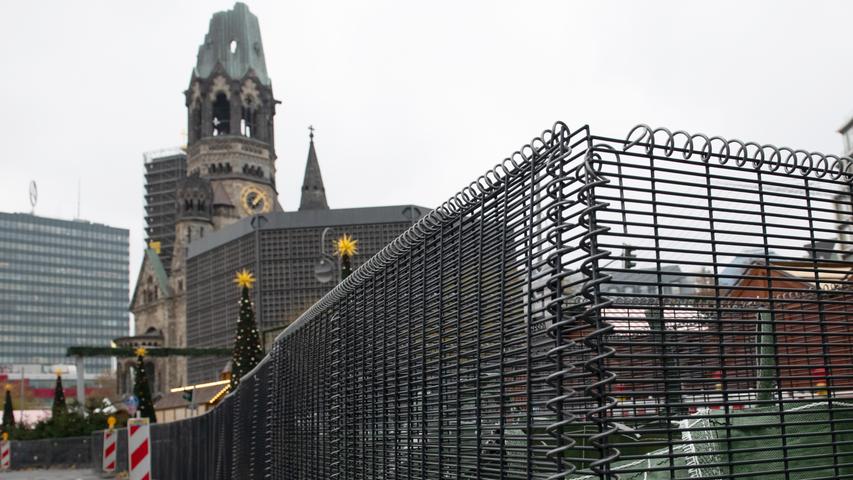 Zwei Jahre nach Anschlag: Breitscheidplatz wird zur Festung
