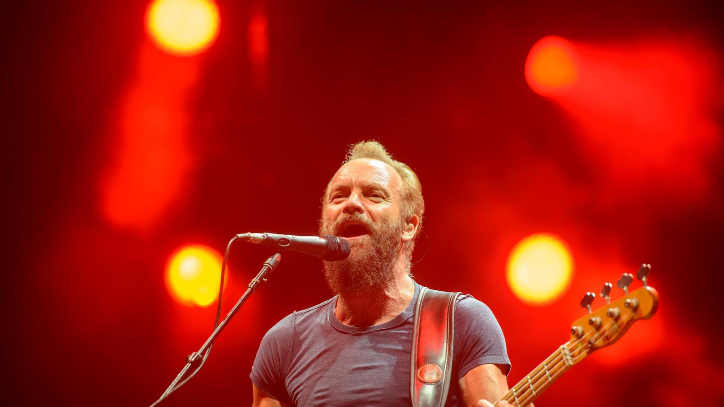 Sting wird beim Open-Air-Festival in Forchheim am 23. Juni 2019 auftreten.
