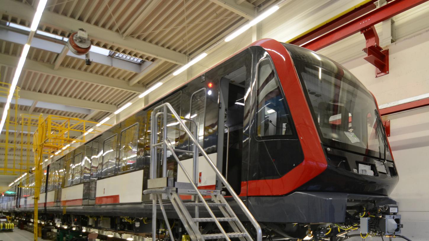 Im November präsentierten Siemens und die VAG in Wien erstmals den neuen Zug-Typen "G1".