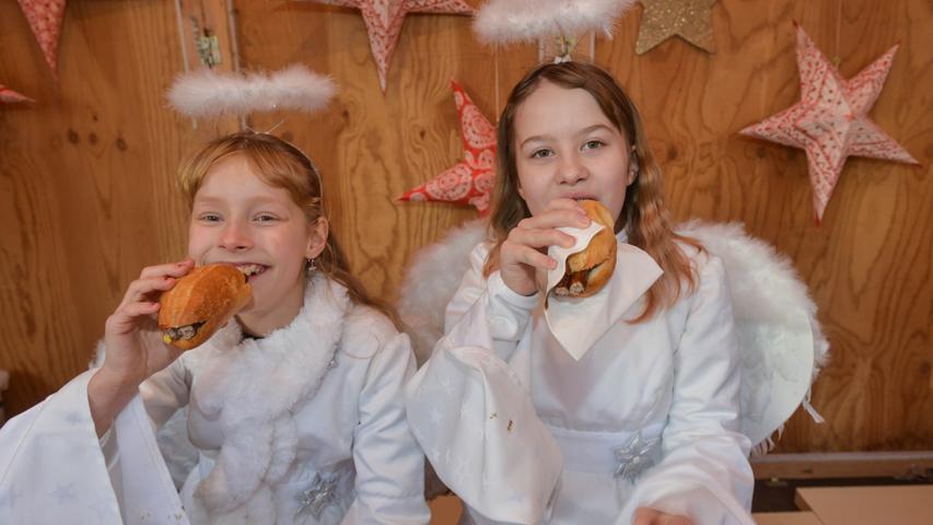 Strahlende Kinderaugen beim Hilpoltsteiner Weihnachtsmarkt