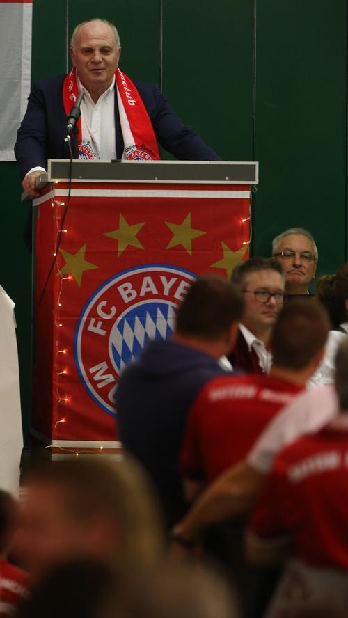 Bayern-Ikone in Kersbach: Hoeneß trifft auf rot-weiße Liebe