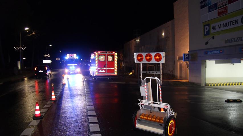 Feueralarm im Forum: Zwei Leichtverletzte bei Brand in Stein