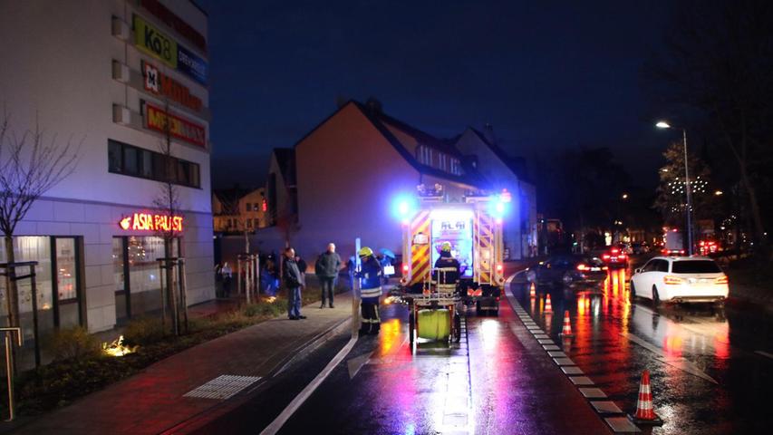 Feueralarm im Forum: Zwei Leichtverletzte bei Brand in Stein