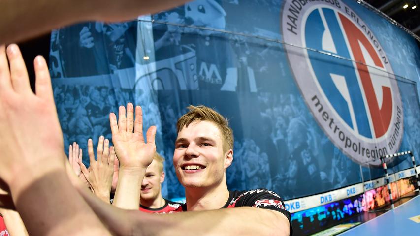 Stark gegen Stuttgart: Erlangen feiert Handball-Party in der Arena