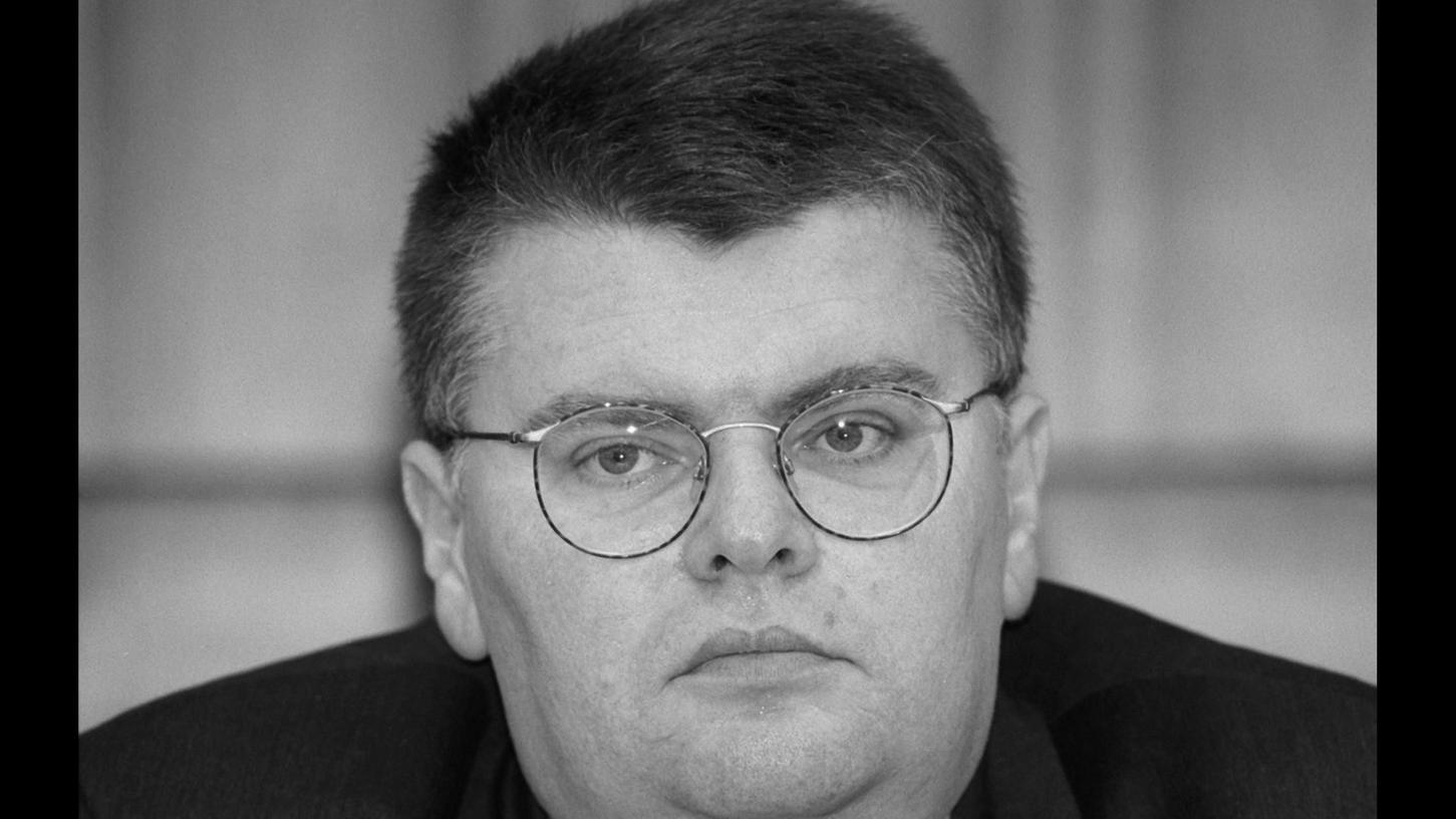 Bernd Protzner, damaliger Generalsekretär der CSU, starb in der Nacht zum Montag nach langer Krankheit.