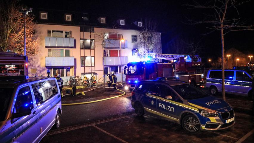 Elf Verletzte sind das Ergebnis eines großen Polizeieinsatzes im Bamberger Ankerzentrum.