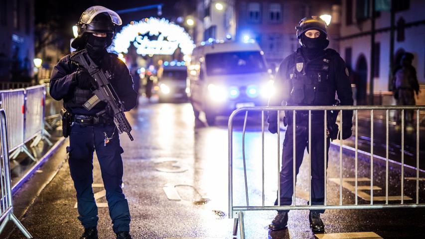 Drei Tote: Terroranschlag auf Straßburger Weihnachtsmarkt