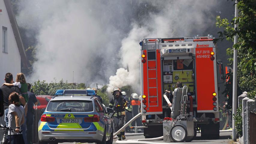 Im Juli brannte eine Garage samt Auto in Herzogenaurach aus.