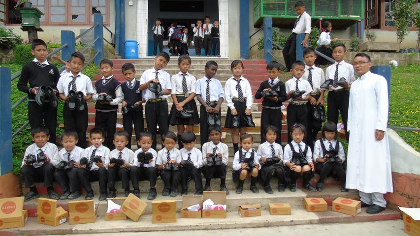 Ein Weisendorfer Markenzeichen und Alleinstellungsmerkmal: Die Schulpatenschaft mit Zubza im indischen Nagaland. Hier ist die Higher Secondary School in Sechü-Zubza zu sehen.
