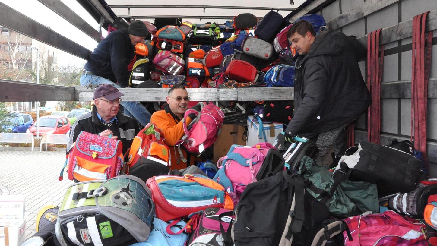 Puschendorf:  2250 Weihnachtspäckchen für rumänische Kinder