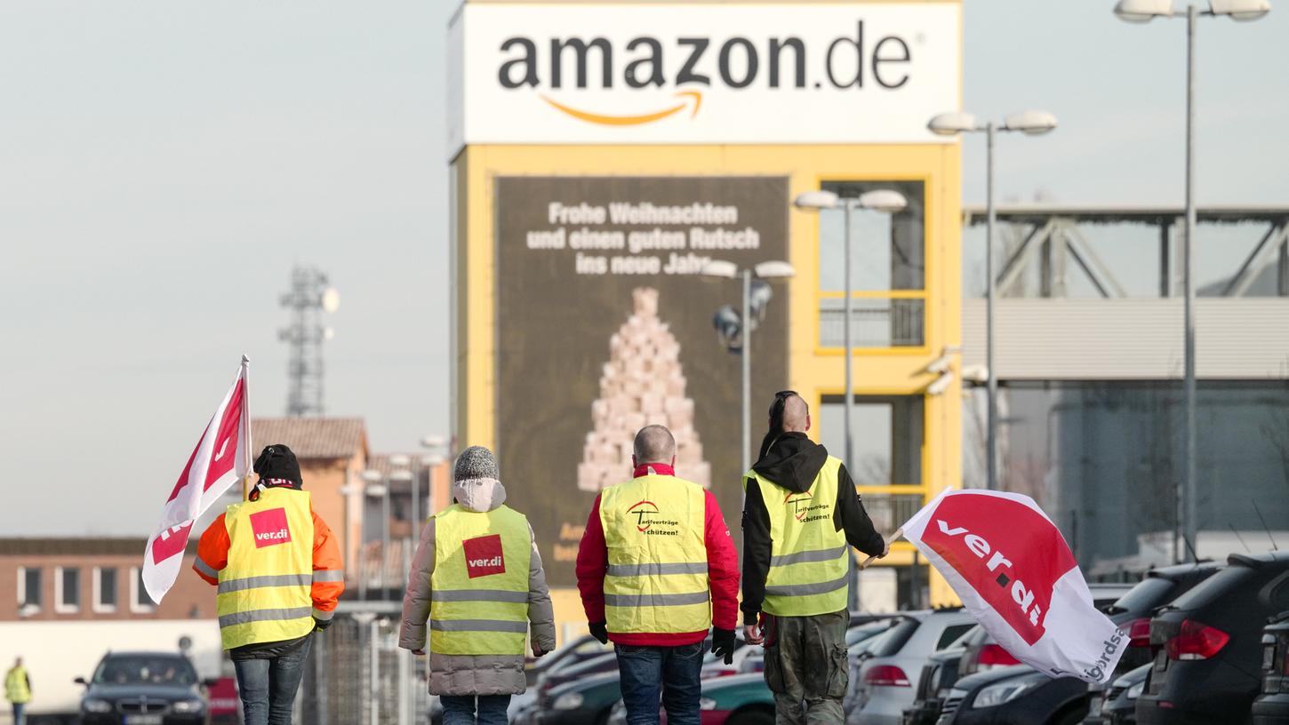 Nach Gewerkschaftsangaben hat am Montagmorgen ein mehrtägiger Streik von Mitarbeitern beim Versandhändler Amazon in Leipzig begonnen.