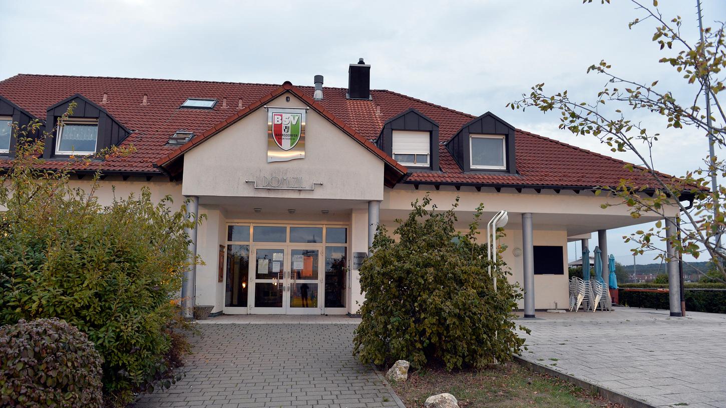 Das Vereinsheim und Gaststätte des Baiersdorfer Sportvereins: Hier wird nun umgebaut.