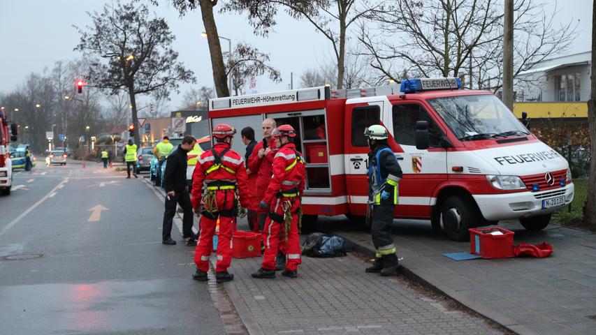 Schweres Unglück in Nürnberg: Arbeiter stirbt, als Decke herabstürzt 