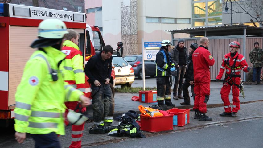 Schweres Unglück in Nürnberg: Arbeiter stirbt, als Decke herabstürzt 