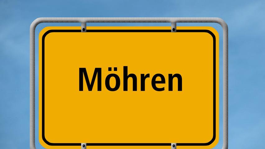 Karottendorf? Gelbe-Rüben-Gemeinde? Nein, der Treuchtlinger Ortsteil, der mitten im Altmühltal liegt, hat seinen Namen vom gleichnamigen Schloss, das über der Ortschaft thront. Und dessen Name geht wohl auf die Grafenbrüder Otto und Heinrich von Mern zurück, die im 12. Jahrhundert im Zusammenhang mit dem Schloss erstmals urkundlich erwähnt wurden. Wem nicht so nach Kultur ist, kann in Möhren aber auch sportlich werden: Dort lädt zum Beispiel das Möhrenbachtal zu Wanderungen und Radtouren ein.