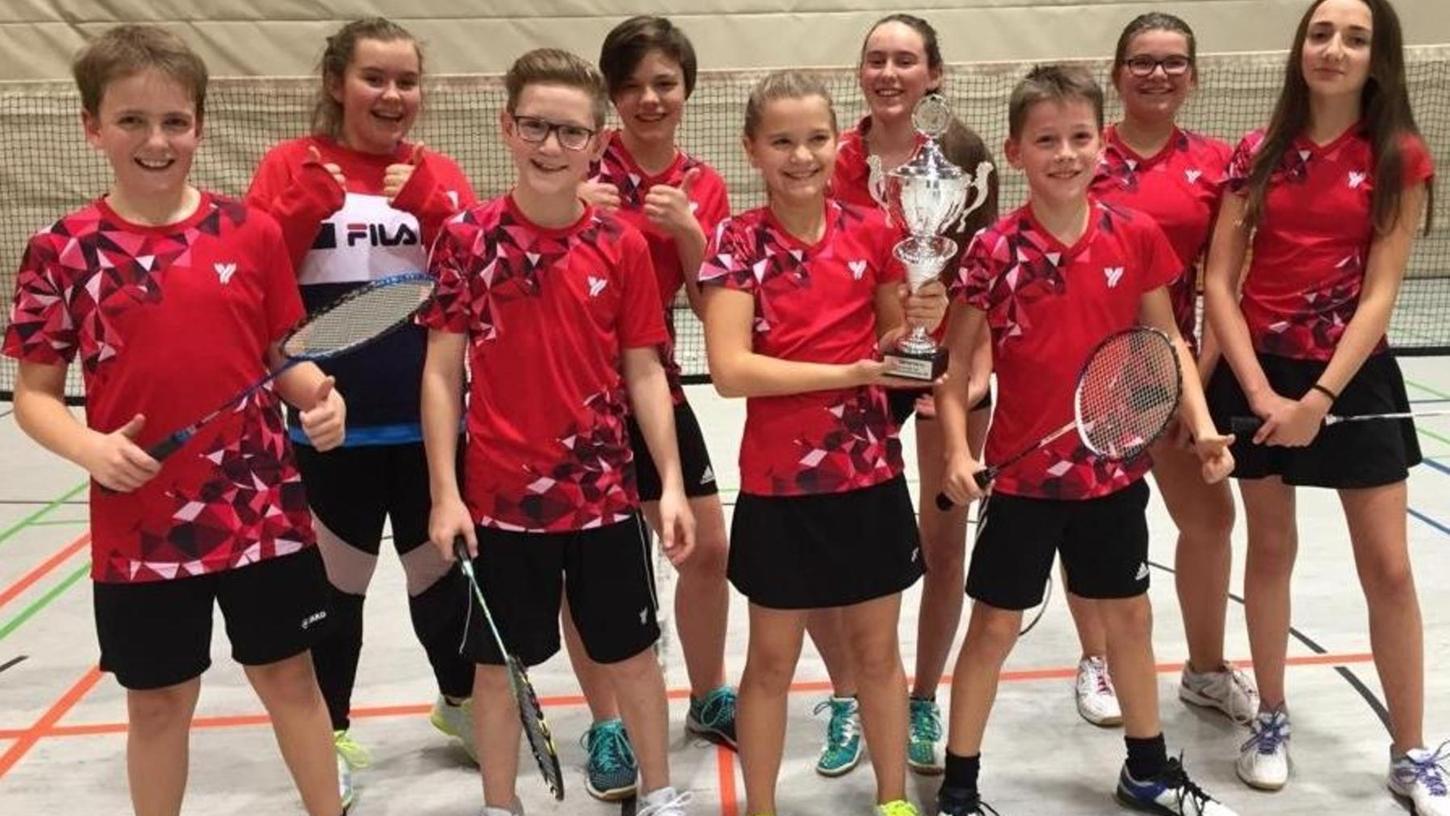 Freystädter Schüler sind Badminton-Bezirksmeister