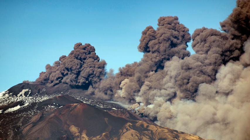 Weihnachten 2018: Vulkan Ätna erneut ausgebrochen