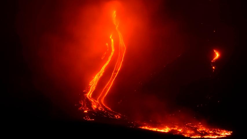 Weihnachten 2018: Vulkan Ätna erneut ausgebrochen