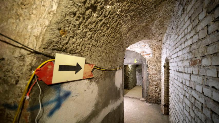 Exklusiver Rundgang: Das Gänge-Labyrinth im Nürnberger Panierskeller