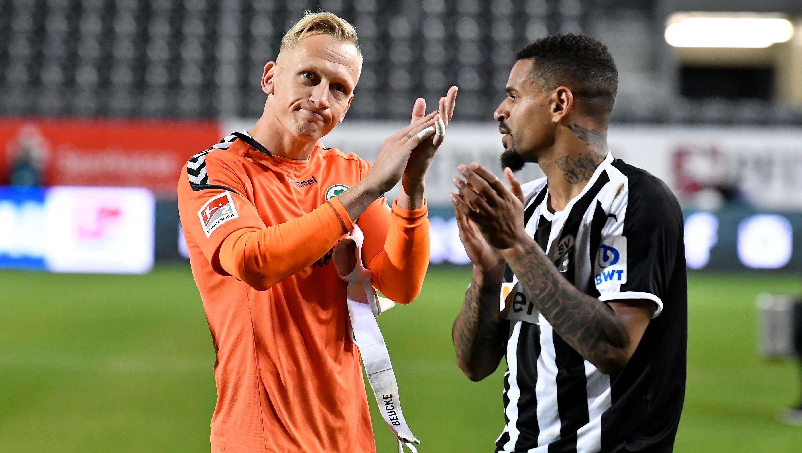 1620 Minuten reguläre Spielzeit waren bislang möglich in den bisherigen 18 Zweitligaspielen dieser Saison. Zehn Torhüter und acht Feldspieler verpassten keine einzige Minute. Neben Keeper Sascha Burchert schaffte es Daniel Keita-Ruel in den Klub der Dauerbrenner. Nur 19 Minuten weniger bekam Sebastian Ernst an Einsatzzeit, er wurde zweimal vorzeitig vom Feld geholt.