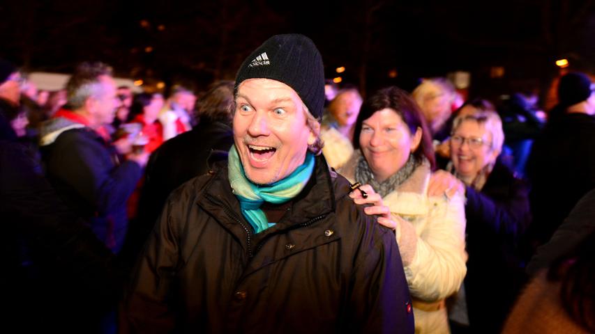 Party zum Jahreswechsel: Fürth startet gut gelaunt ins neue Jahr