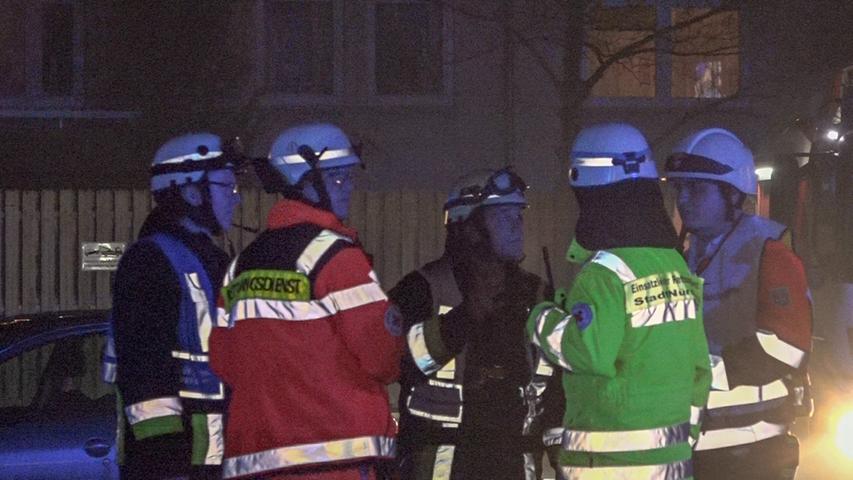Keller in Brand: Sieben Personen in Nürnberg verletzt