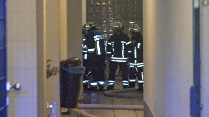 Keller in Brand: Sieben Personen in Nürnberg verletzt 