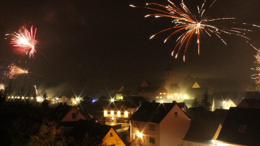 Leserbilder: Silvester 2018 in Schwabach und Umgebung