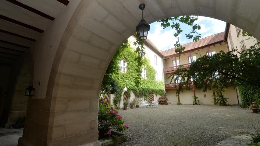 Der Innenhof des Neuhauser Schlosses wird gerne für Konzerte genutzt.