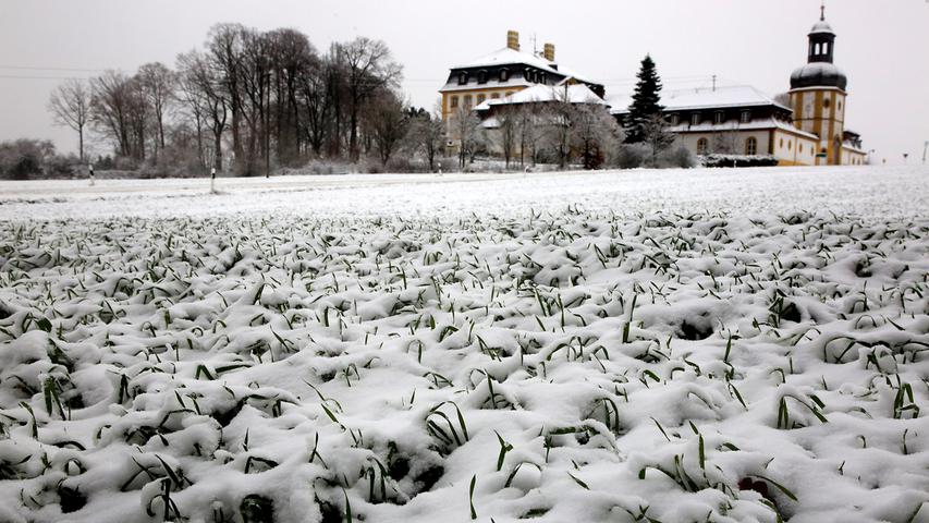 Fränkische Schweiz wird zum winterlichen Wunderland