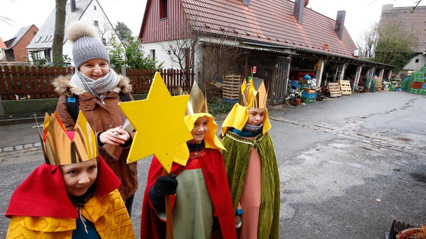 Heilige Drei Könige: Wenn die Sternsinger in Nürnberg klingeln
