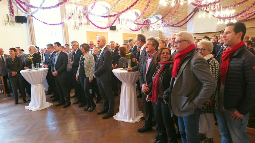 Die Stadt Treuchtlingen hat zum traditionellen Neujahrsempfang in der Stadthalle eingeladen.