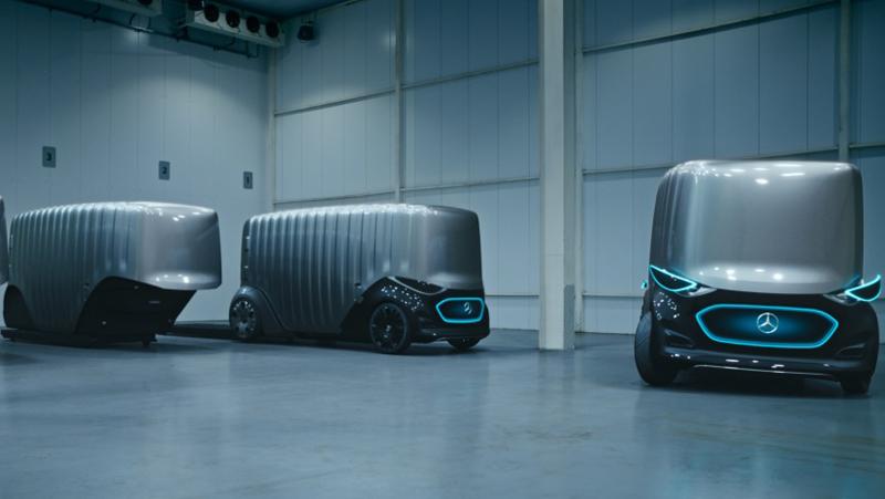 Wie ein Container auf Rädern: Die Cargo-Version des Urbanetic ist für den lautlos-elektronischen Gütertransport konzipiert. Wie ein Container auf Rädern: Die Cargo-Version des Urbanetic ist für den lautlos-elektronischen Gütertransport konzipiert.