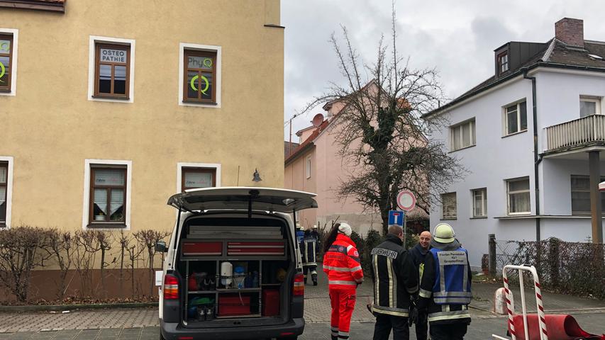 Wohnung in Schwabach brennt: Frau tot geborgen