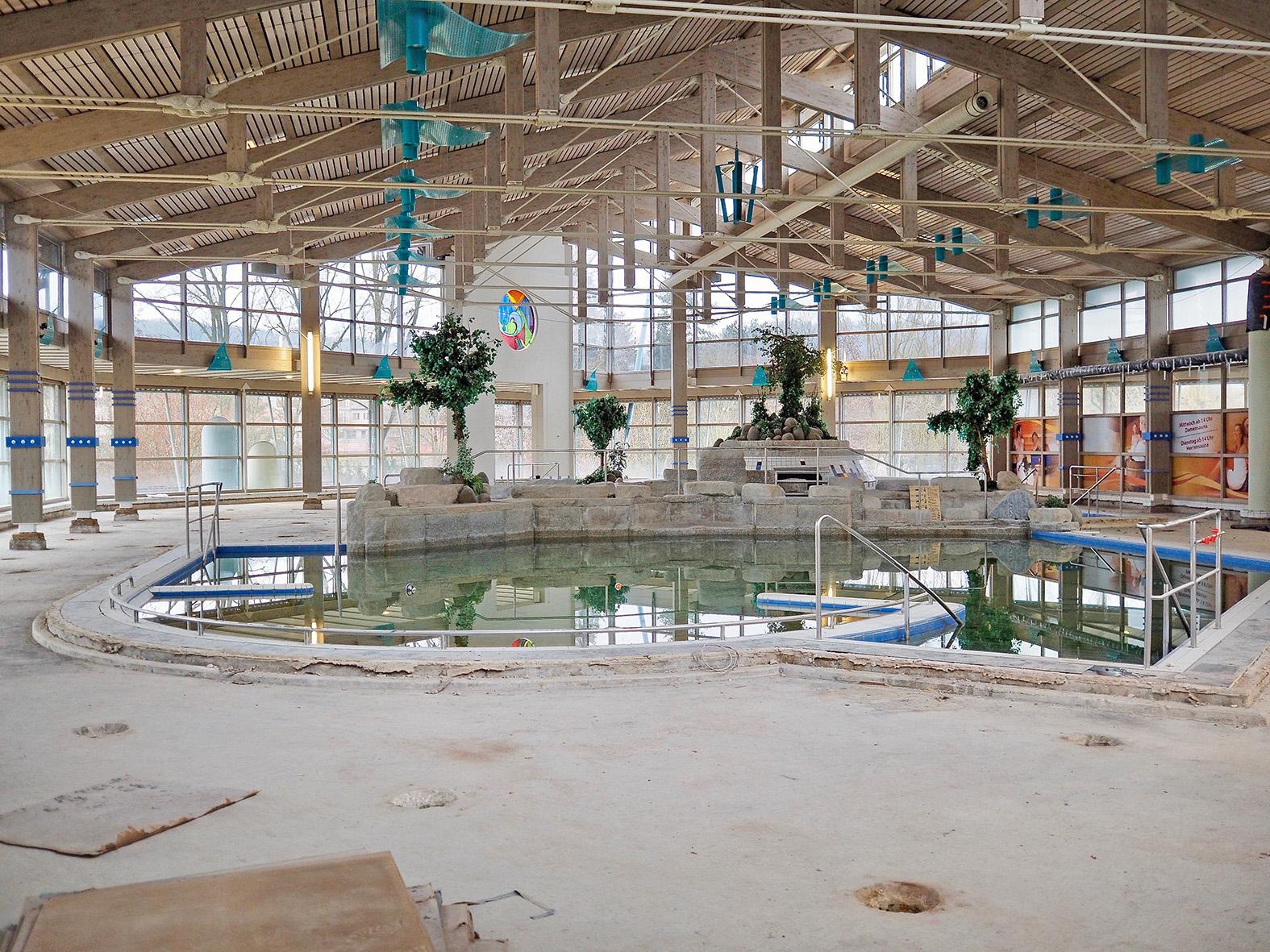 Umbau der Altmühltherme läuft nach Plan